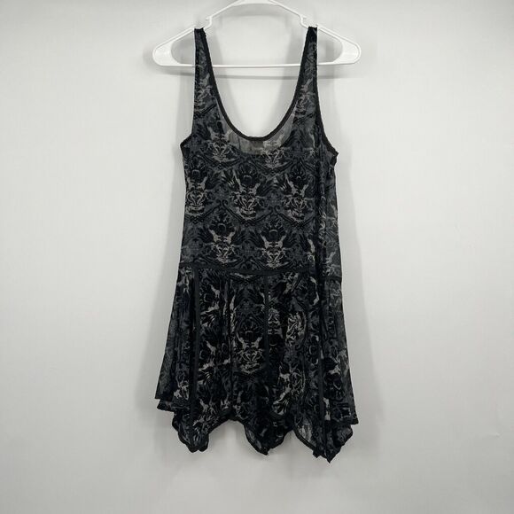 Intimately Free People S Sheer Tunic Dress Top Fairy Fairygoth Gothic Grunge - Picture 5 of 11